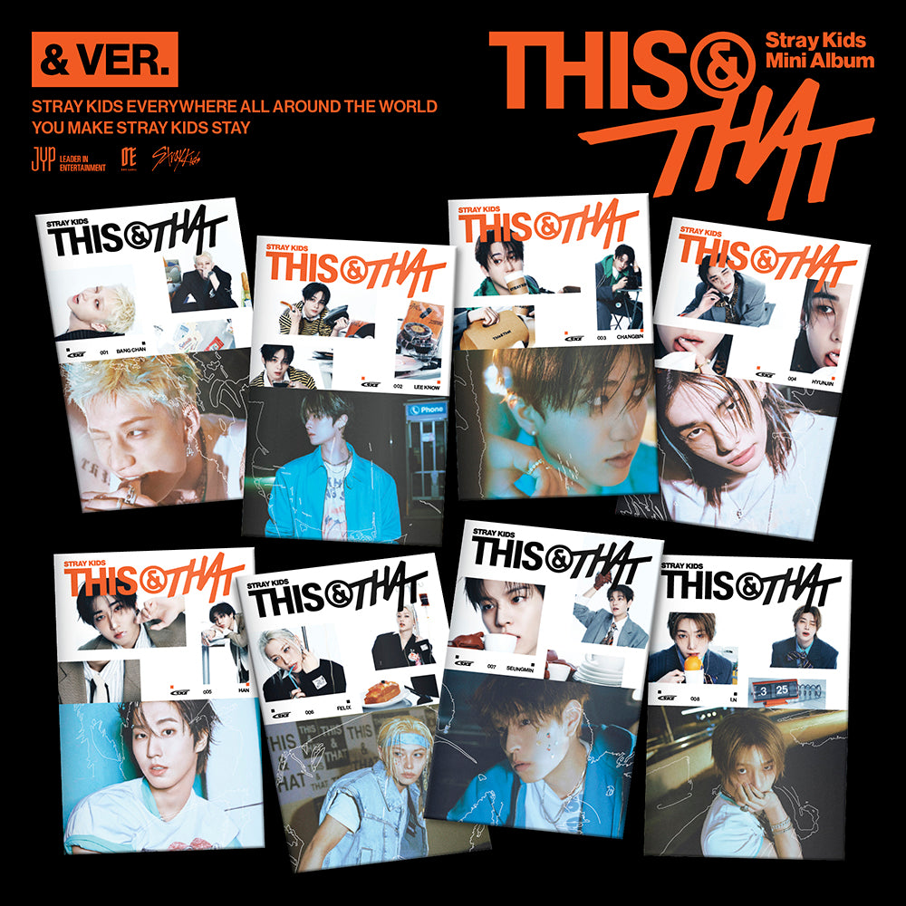 [PRE-ORDER] Stray Kids - THIS & THAT [& Ver./Member Ver.]