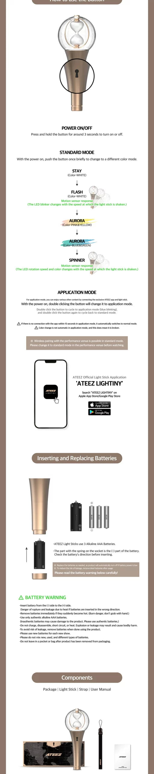 ATEEZ - Official Lightstick [Version 2] image 2