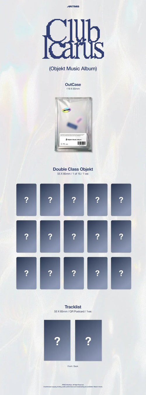 ARTMS - Club Icarus [Objekt Music Album Ver.] image 1
