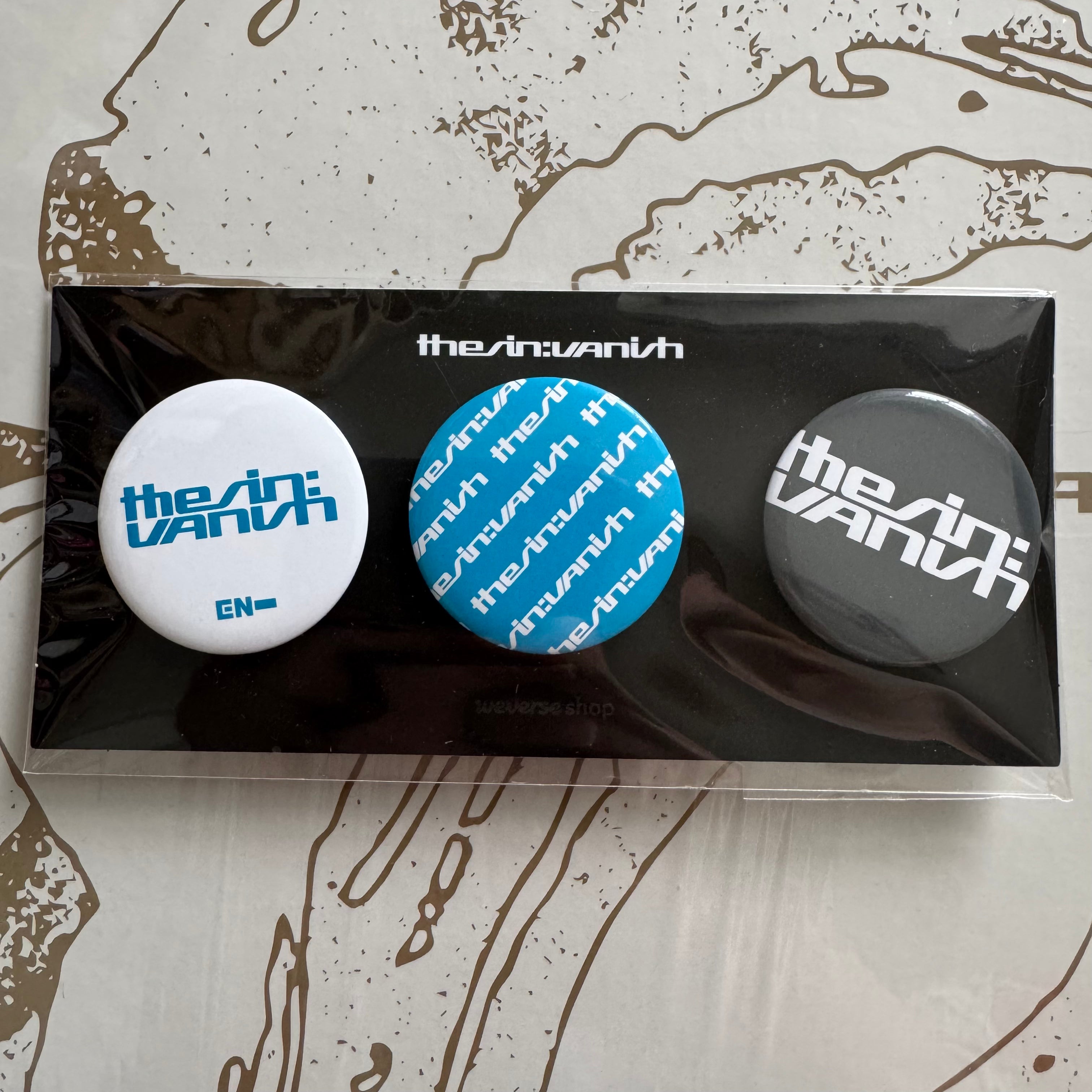 ENHYPEN - THE SIN: VANISH Weverse Shop Badge Set POB