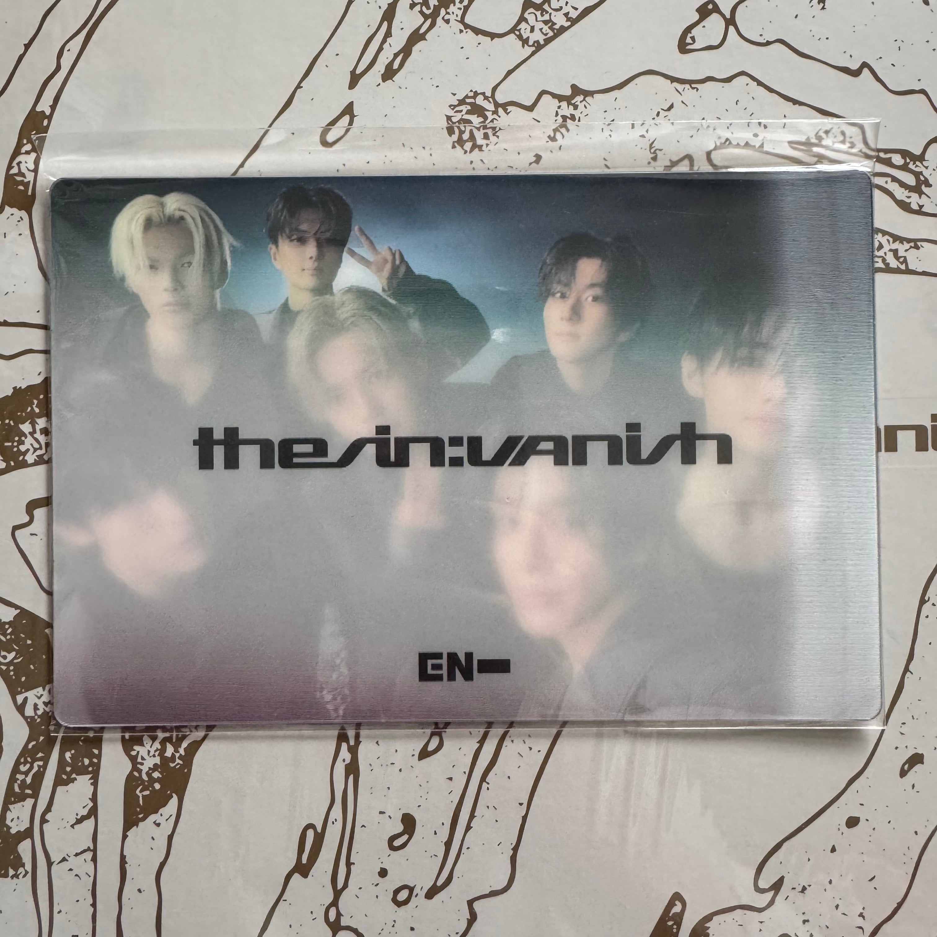 ENHYPEN - THE SIN: VANISH Weverse Shop Lenticular Postcard POB