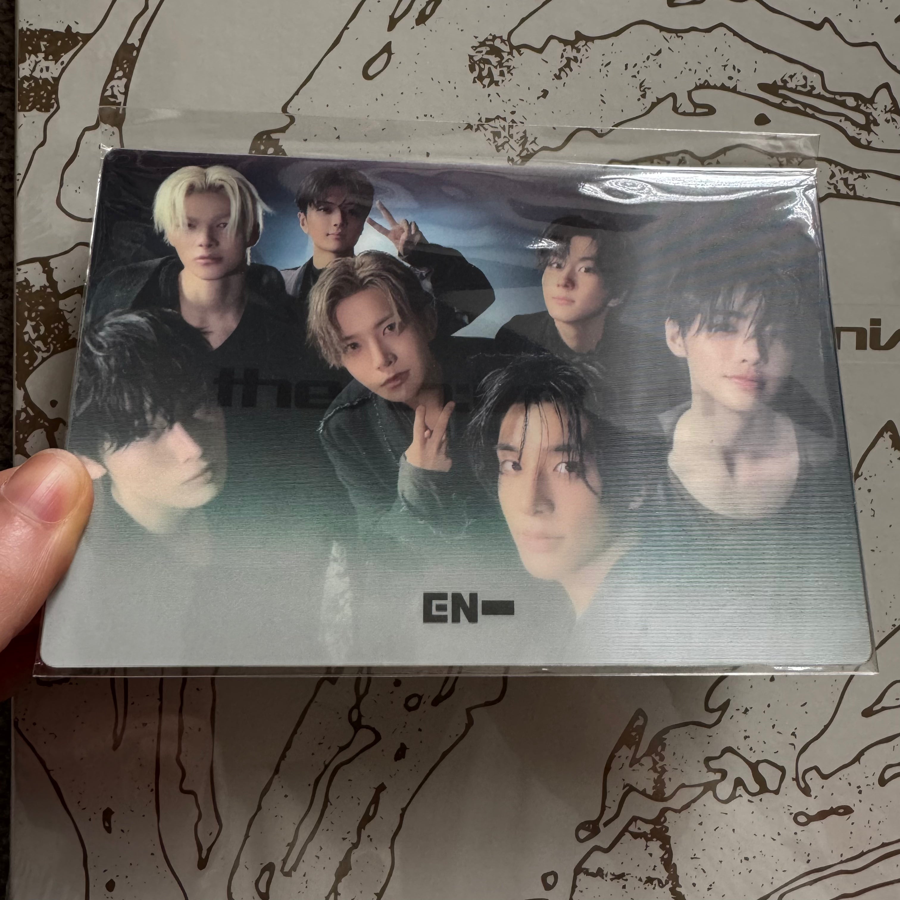ENHYPEN - THE SIN: VANISH Weverse Shop Lenticular Postcard POB