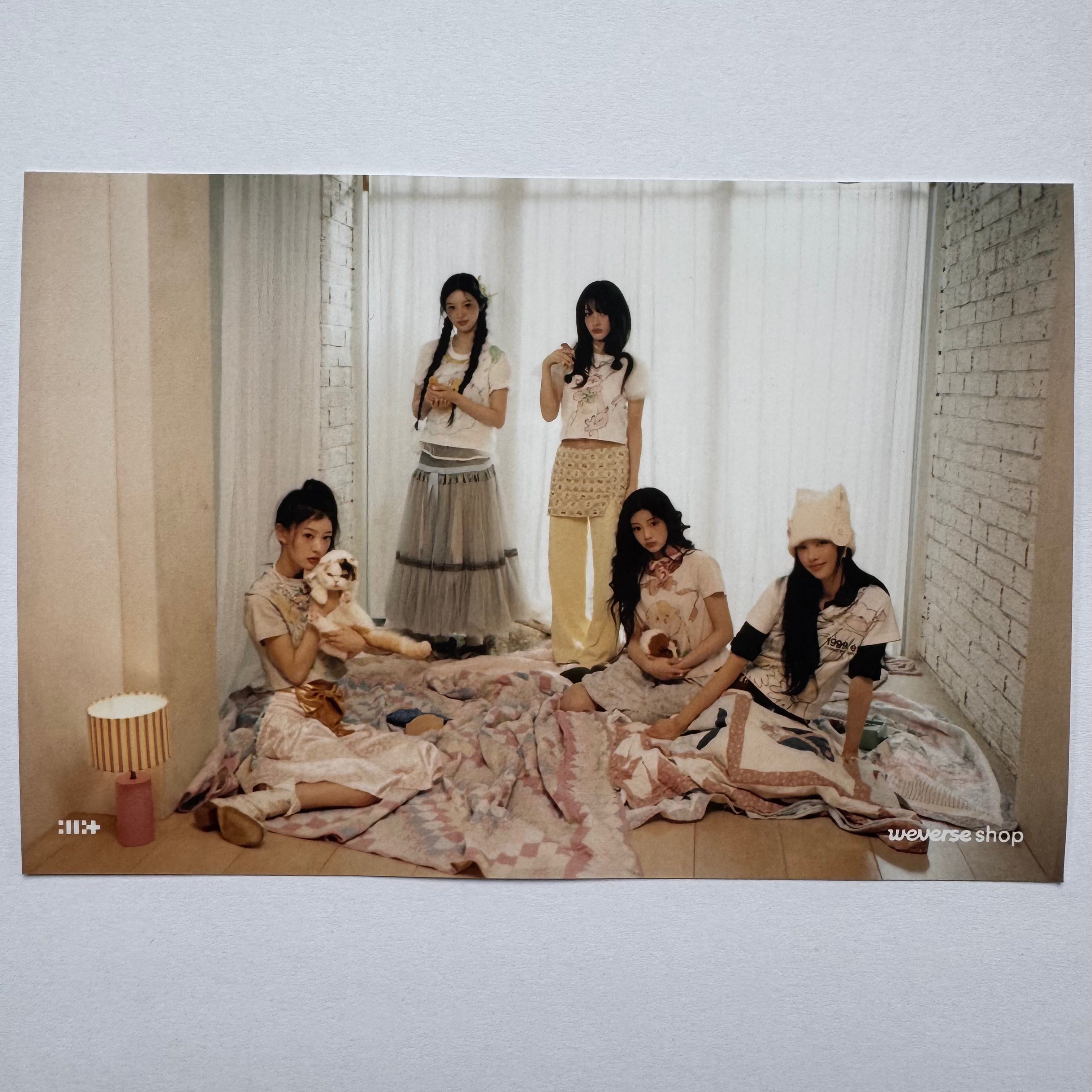 ILLIT - MAMIHLAPINATAPAI Weverse Shop POB Postcard