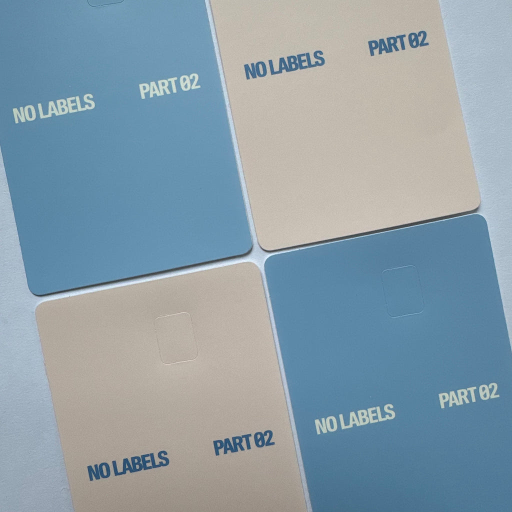 YEONJUN - NO LABELS: PART 02 Weverse Shop POB - Logo Card Skin Sticker