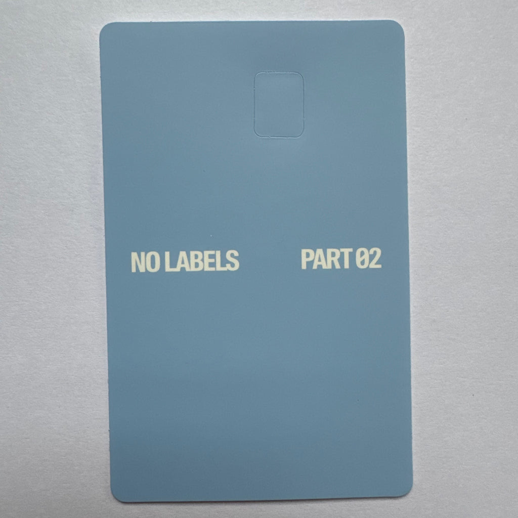 YEONJUN - NO LABELS: PART 02 Weverse Shop POB - Logo Card Skin Sticker