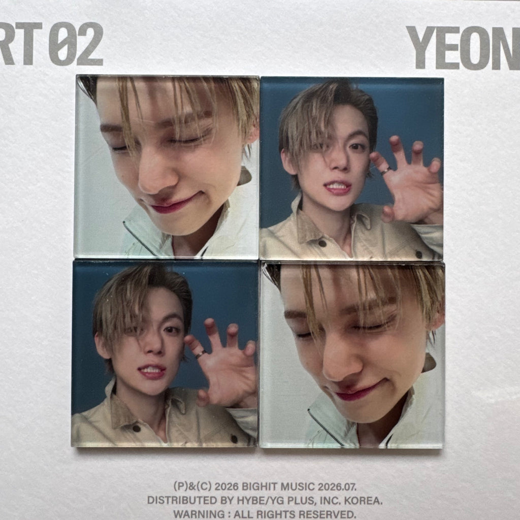 YEONJUN - NO LABELS: PART 02 Weverse Shop POB Magnets