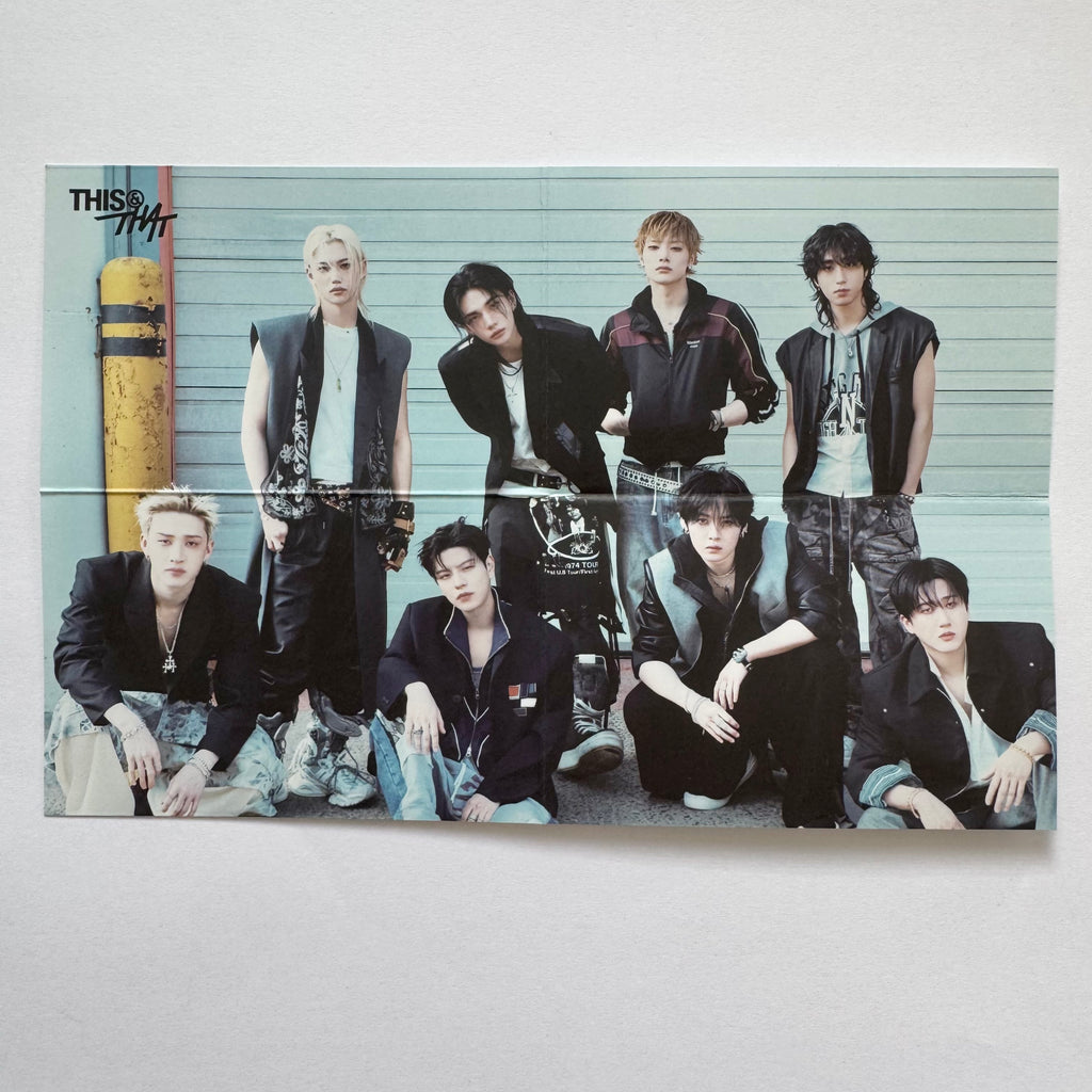 Stray Kids - THIS & THAT [Fans Album Ver.] Mini Folded Poster