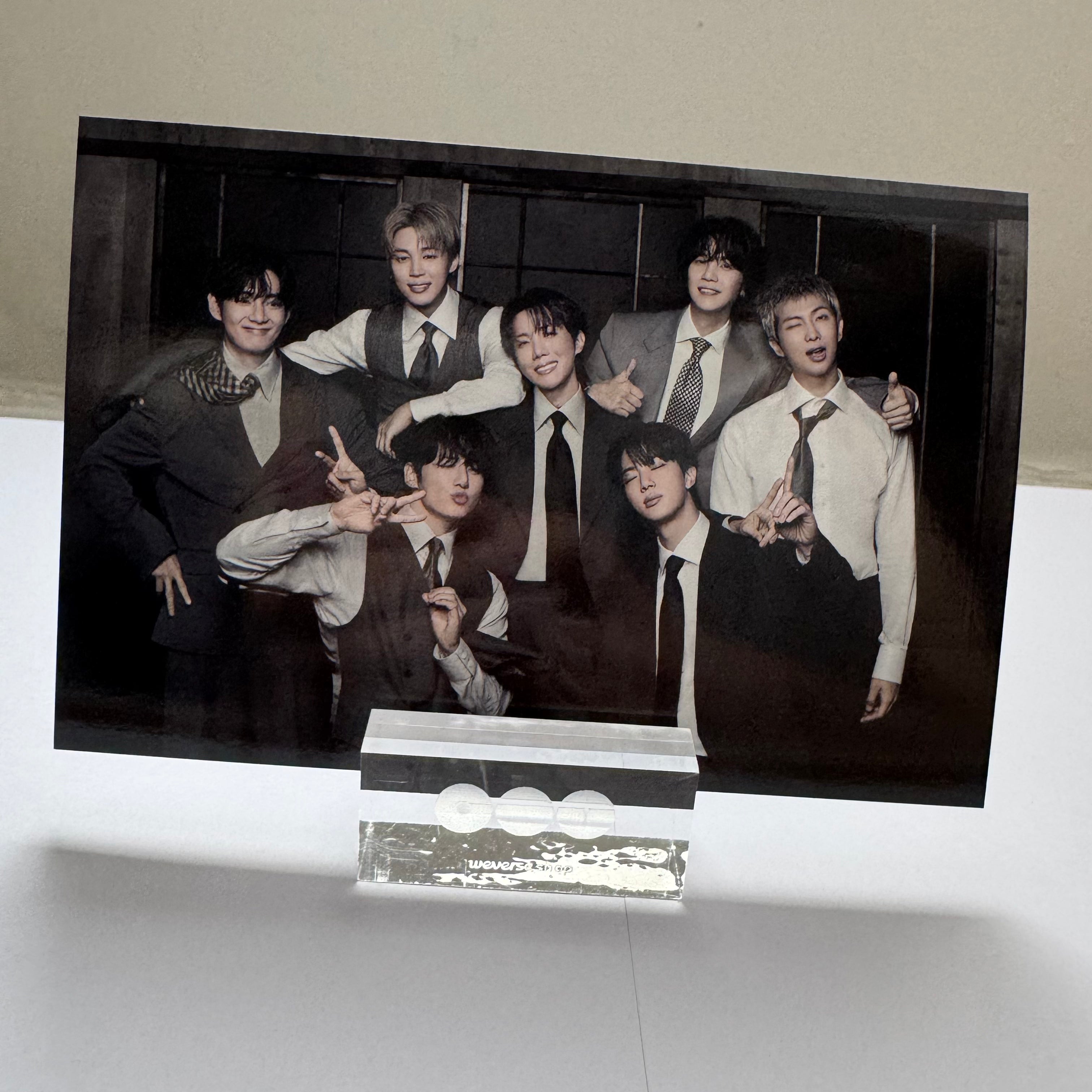 BTS - Arirang Weverse Shop POB Postcard, Acrylic Stand & Bookmark