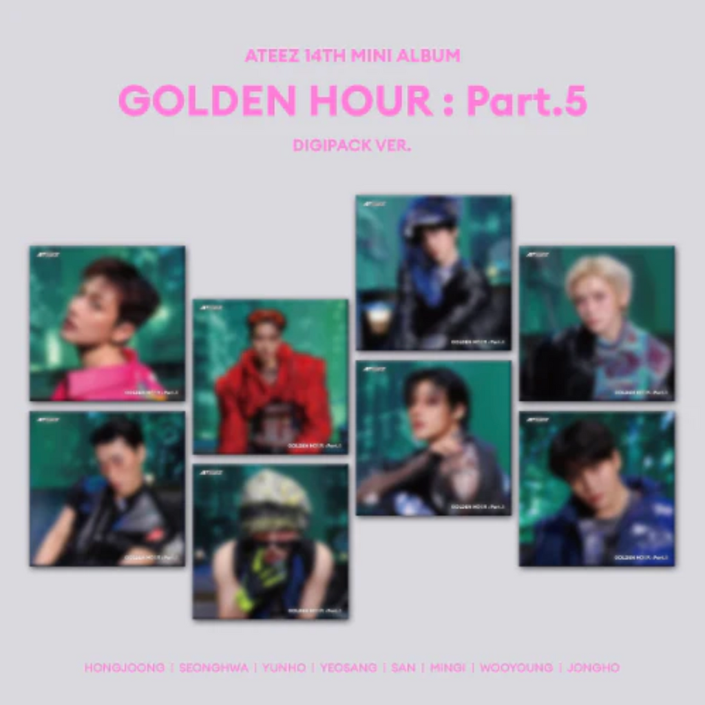 [PRE-ORDER] ATEEZ - GOLDEN HOUR: Part. 5 [DIGIPACK VER.]