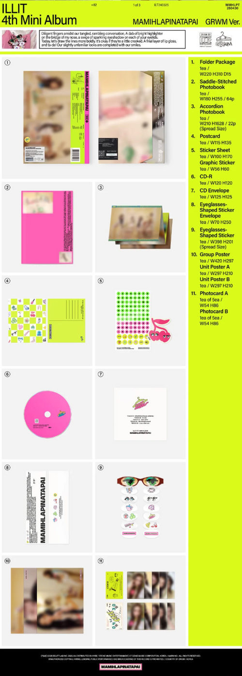 ILLIT - MAMIHLAPINATAPAI Photobook Ver. – Call Me KPop