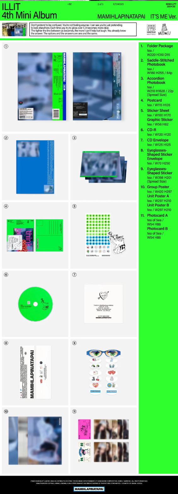 ILLIT - MAMIHLAPINATAPAI Photobook Ver.