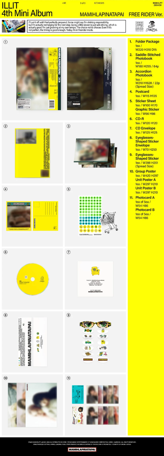 ILLIT - MAMIHLAPINATAPAI Photobook Ver. – Call Me KPop