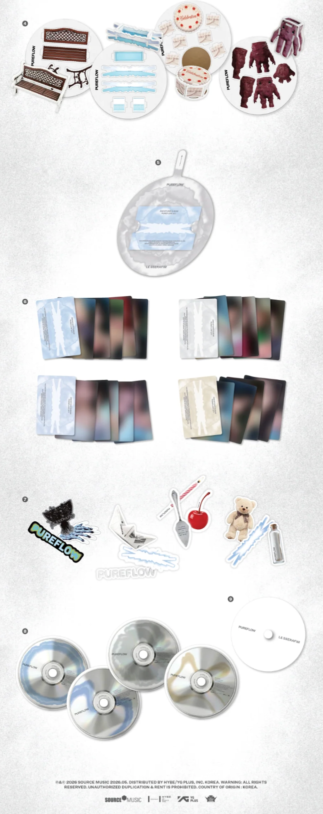 [PRE-ORDER] LE SSERAFIM - PUREFLOW pt.1 [Standard Ver.]