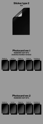 [PRE-ORDER] KATSEYE - WILD [Member Ver.]