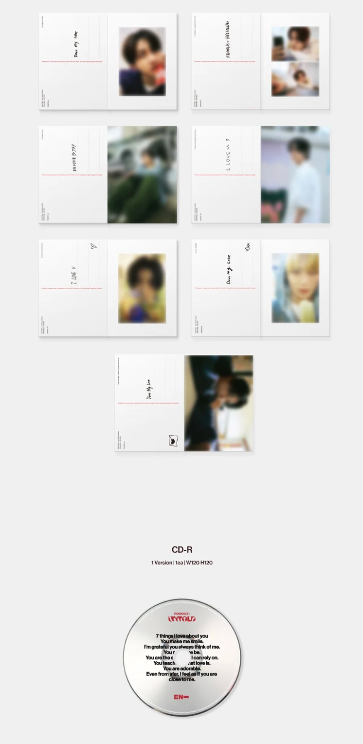 ENHYPEN - ROMANCE: UNTOLD Engene Version (Random)