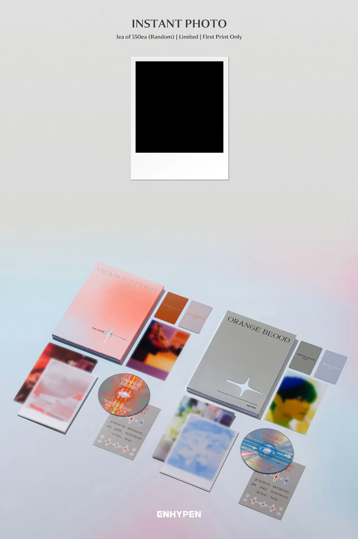ENHYPEN - ORANGE BLOOD [Photobook Ver.]
