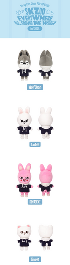 [PRE-ORDER] Stray Kids - SKZOO Everywhere All Around The World - SKZOO Plush Mini Ver.