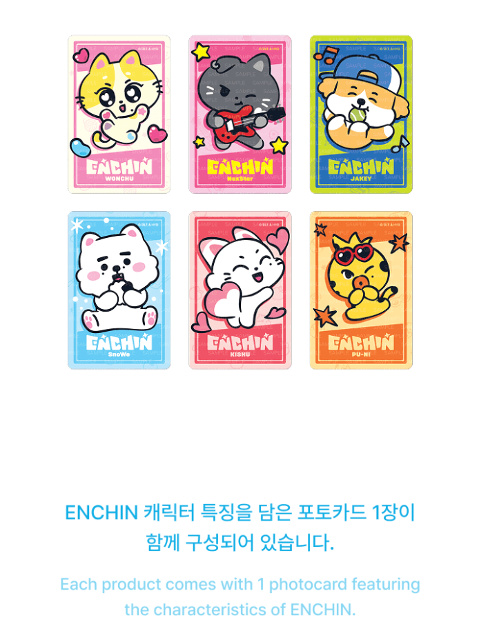 [PRE-ORDER] ENHYPEN - ENCHIN Photocard Holder