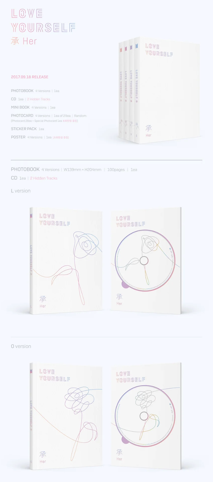 BTS - Love Yourself: Her
