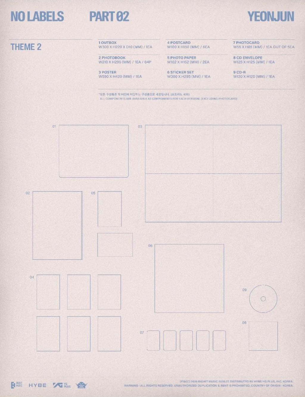 [PRE-ORDER] YEONJUN - NO LABELS: PART 02
