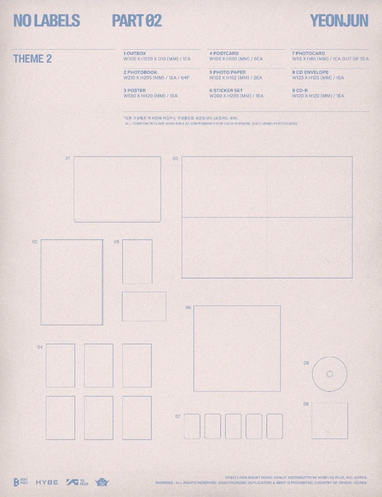 [PRE-ORDER] YEONJUN - NO LABELS: PART 02