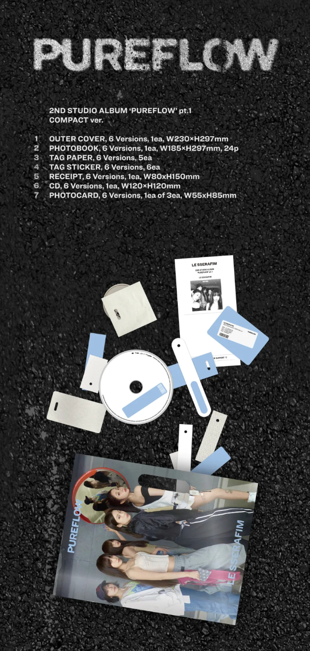 LE SSERAFIM - PUREFLOW pt.1 [COMPACT Ver.]