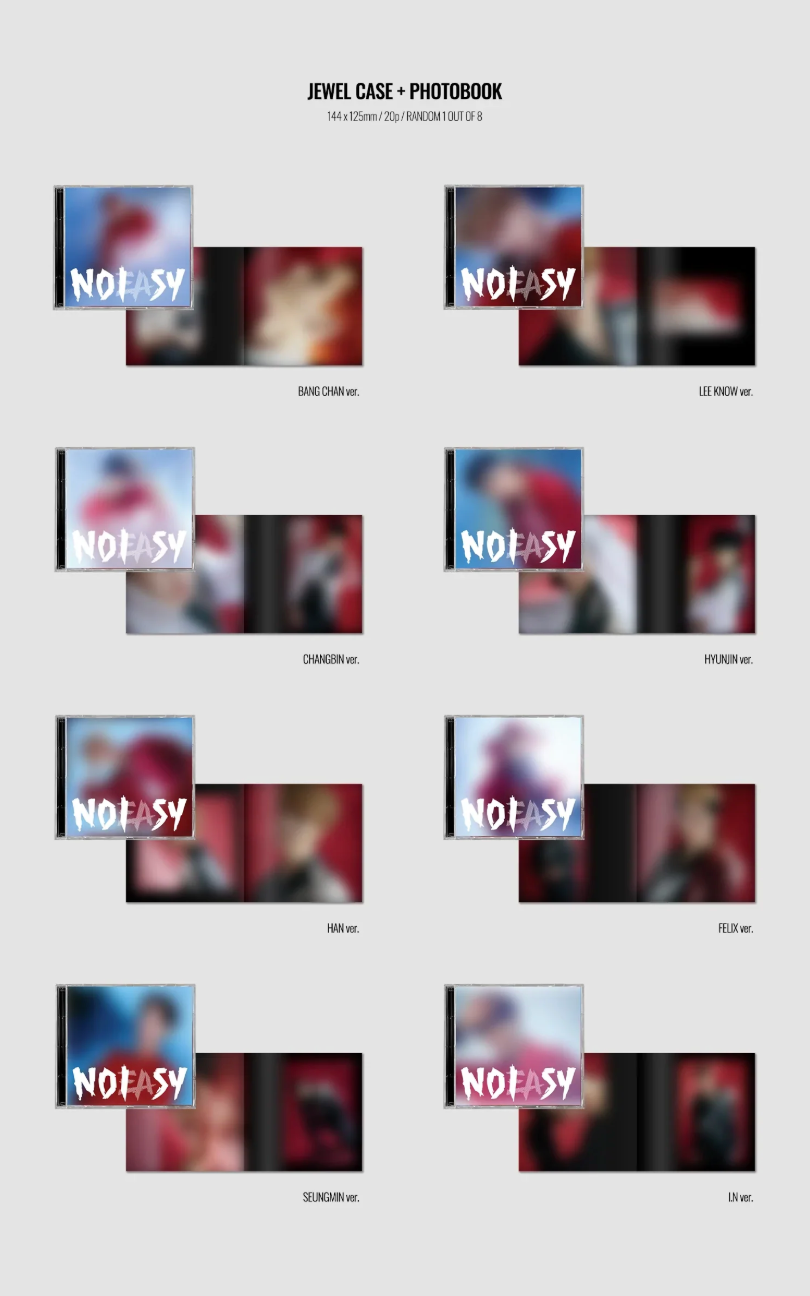 Stray Kids - NOEASY [Jewel Case Ver.]