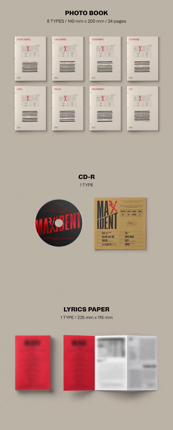 Stray Kids - MAXIDENT [CASE Ver.]