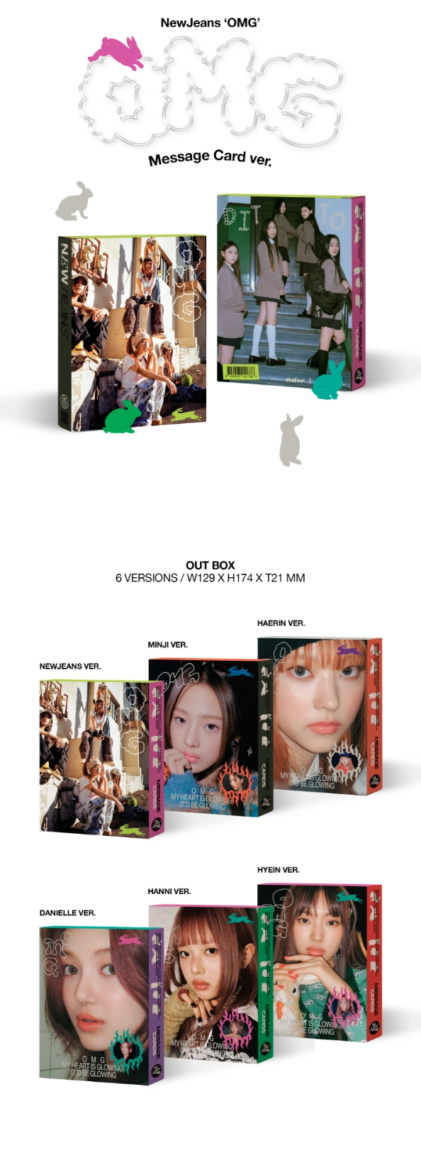 NewJeans - OMG [Message Card Ver.]