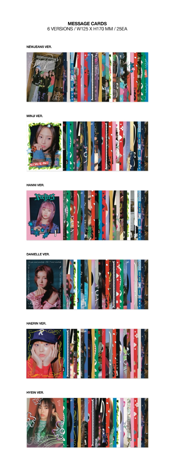 NewJeans - OMG [Message Card Ver.]