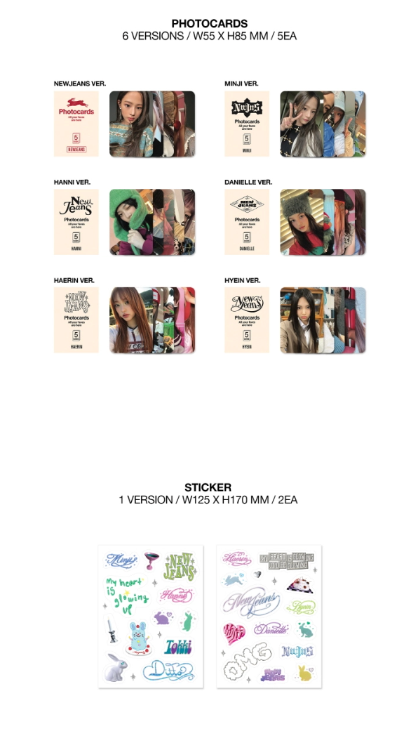 NewJeans - OMG [Message Card Ver.]