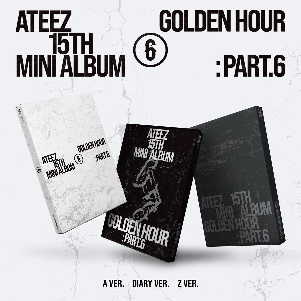 [PRE-ORDER] ATEEZ - GODLEN HOUR : Part.6 + Apple Music POB
