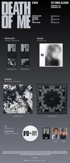 [PRE-ORDER] EVAN - DEATH OF ME [BANDANA Ver.]