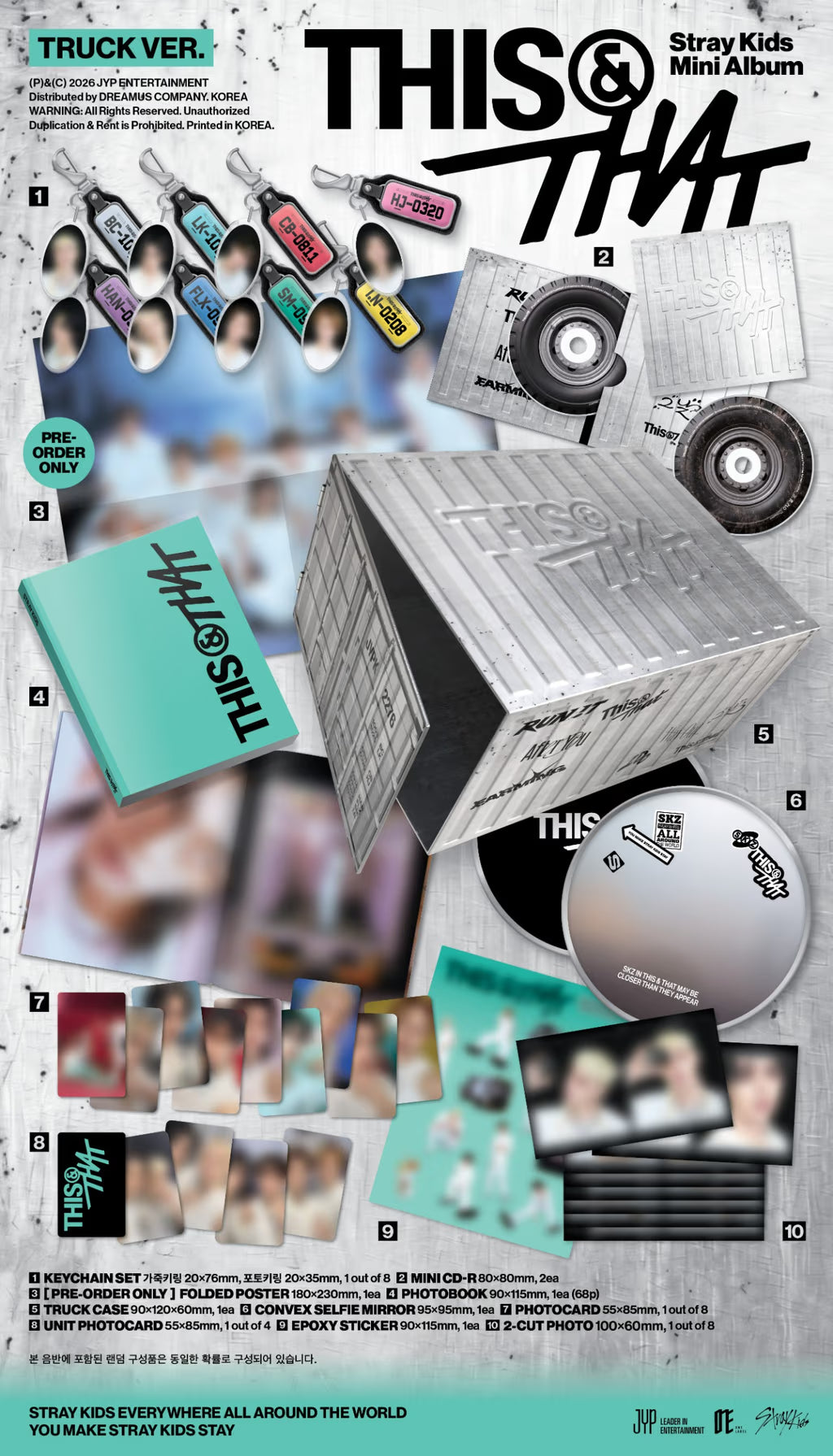 Stray Kids - THIS & THAT [TRUCK/LIMITED Ver.]