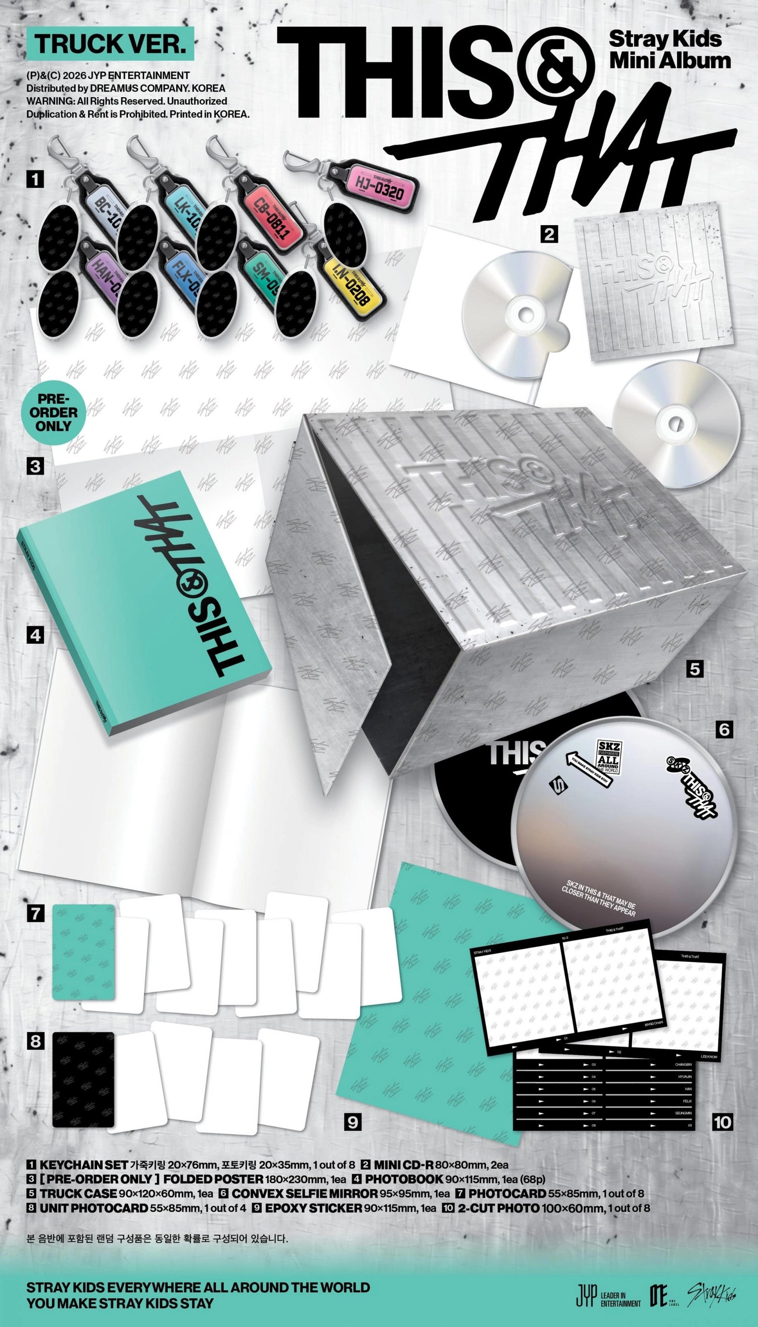 [PRE-ORDER] Stray Kids - THIS & THAT [TRUCK/LIMITED Ver.]