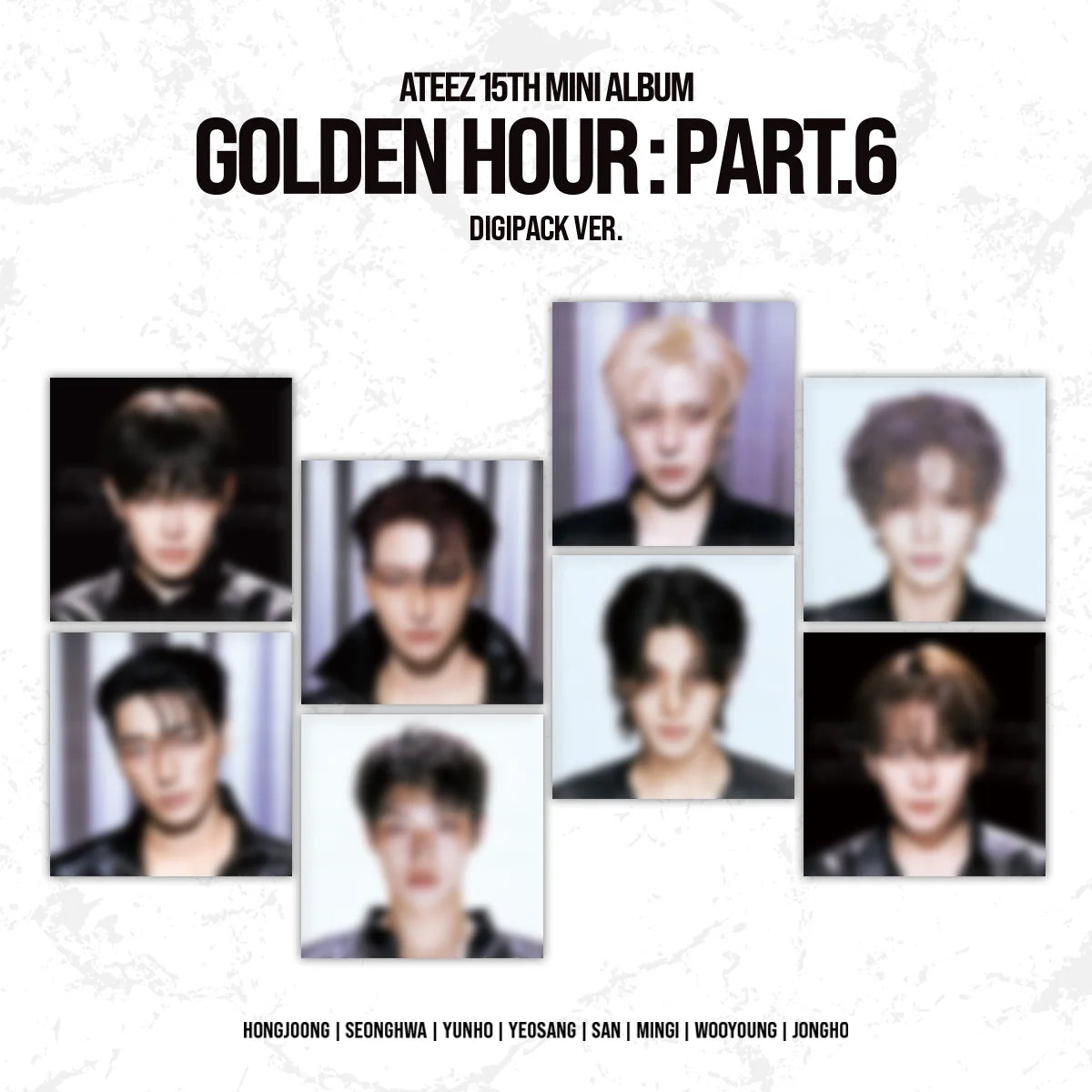 [PRE-ORDER] ATEEZ - GODLEN HOUR : Part.6 [Digipack Ver.] + Apple Music POB