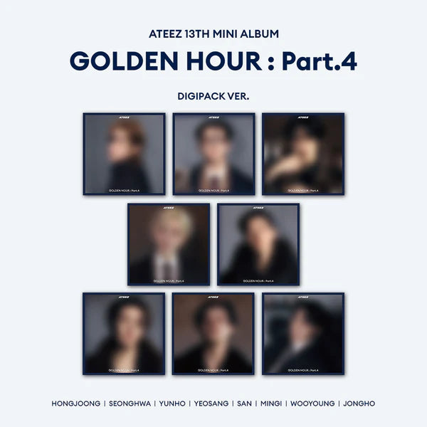 ATEEZ - GOLDEN HOUR Part.4 [Digipack Version]