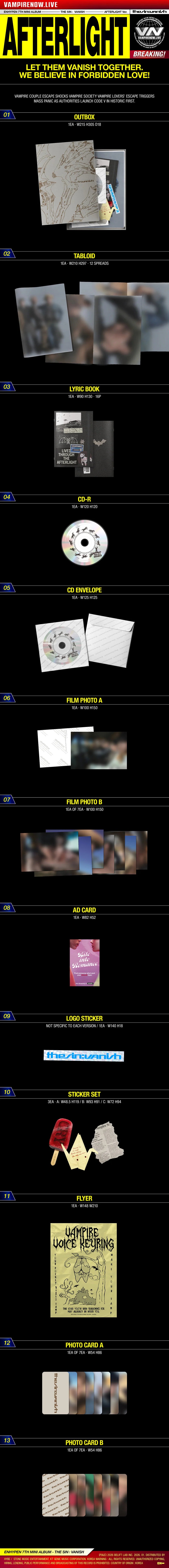 ENHYPEN - THE SIN: VANISH [Photobook Version]