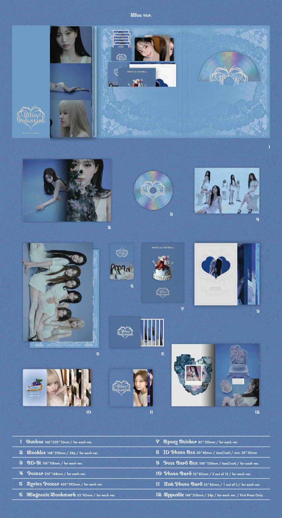 NMIXX - Blue Valentine [Photobook Ver.] image 1