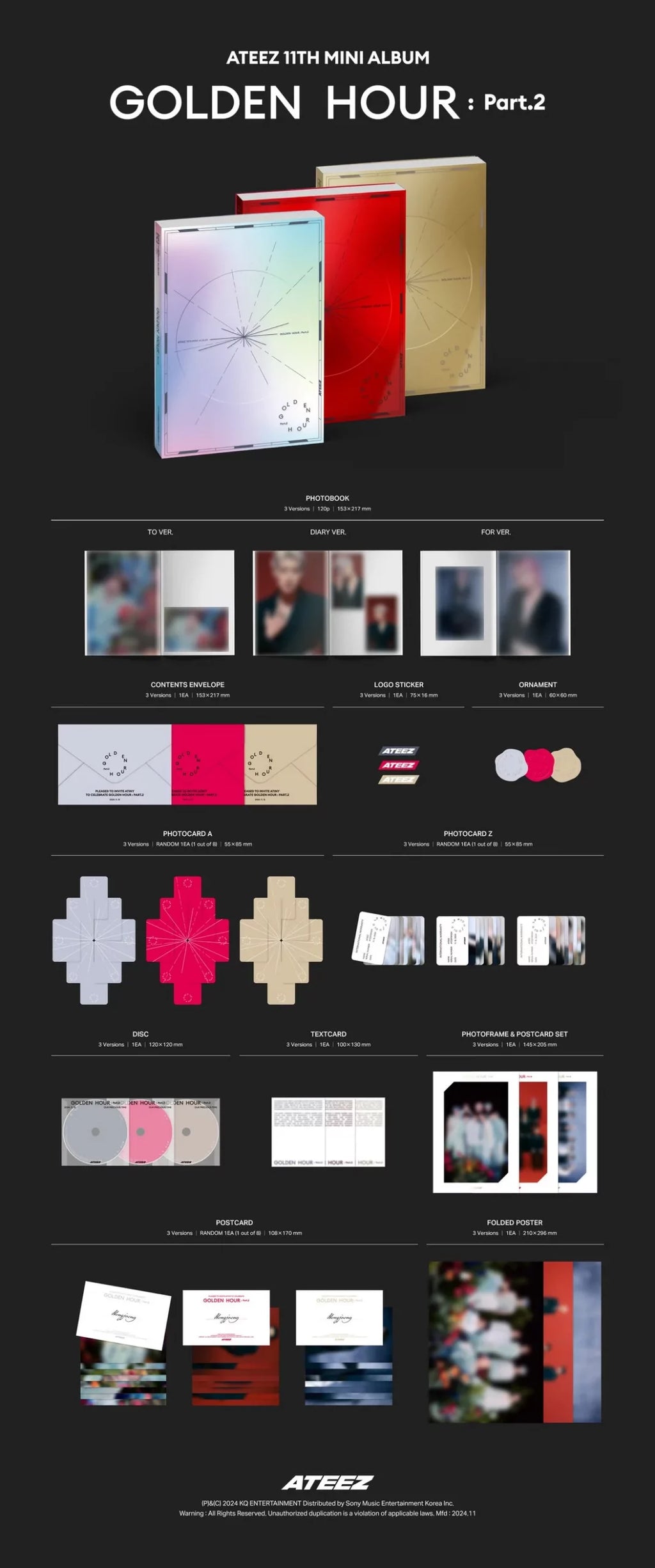 ATEEZ - GOLDEN HOUR: PART. 2 image 1