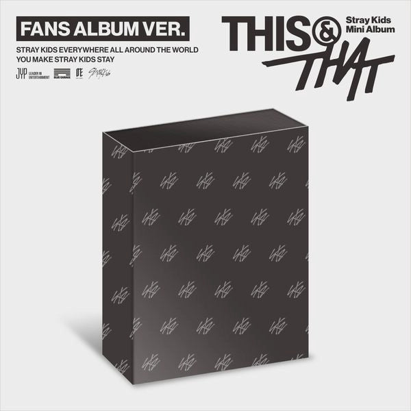 [PRE-ORDER] Stray Kids - THIS & THAT [FANS ALBUM Ver.]