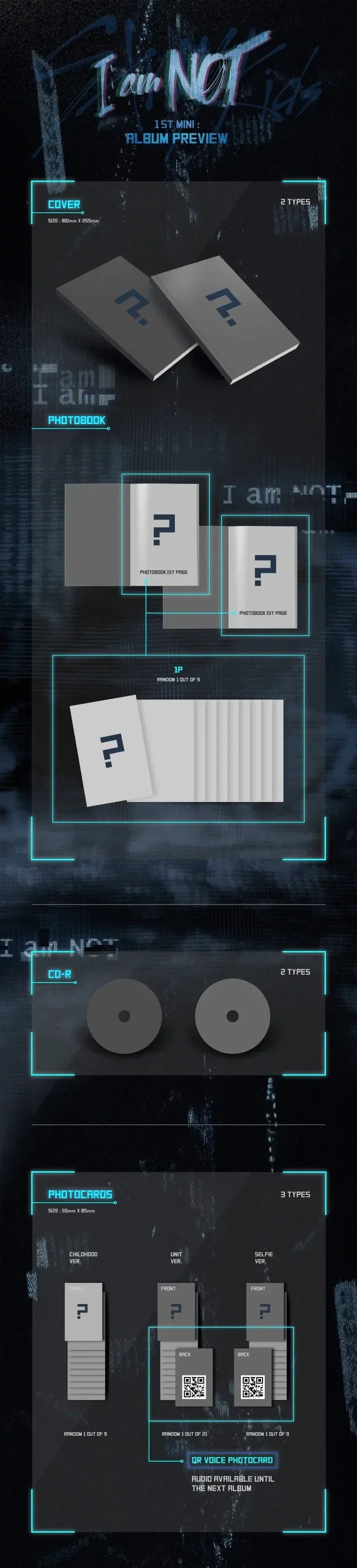 Stray Kids - 1st Mini Album [I AM NOT]
