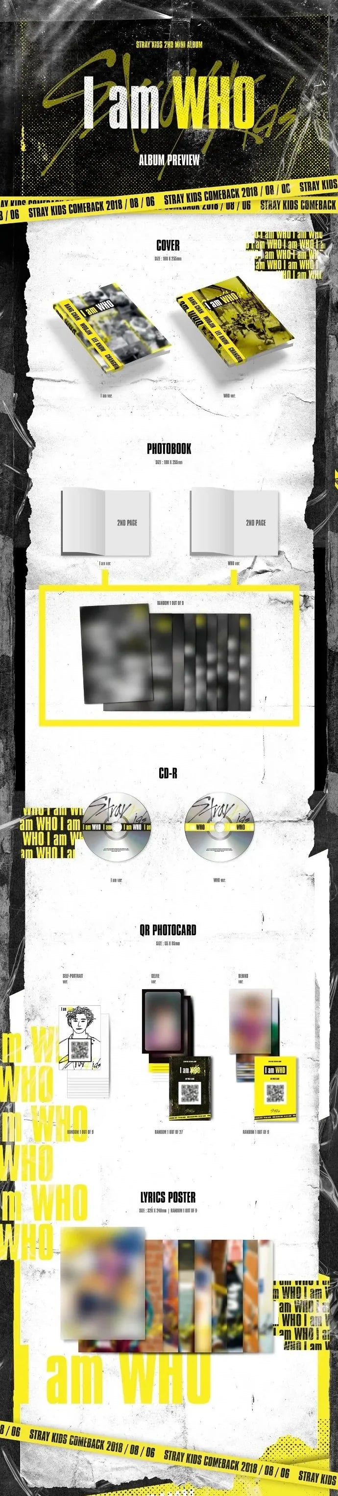Stray Kids - 2nd Mini Album [I AM WHO]