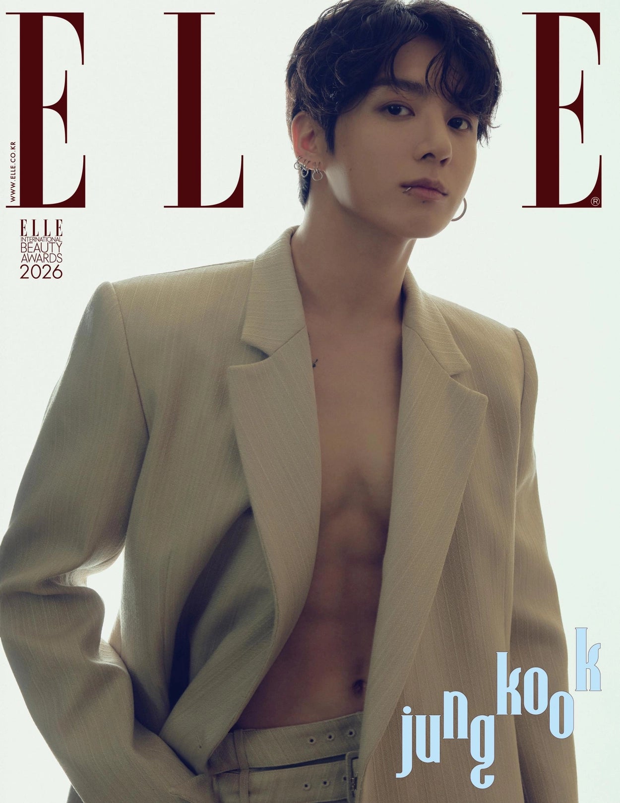 BTS Jungkook - ELLE Korea Magazine [January 2026]