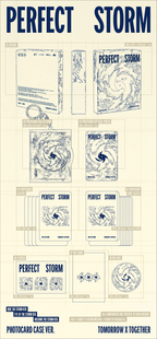 [PRE-ORDER] TOMORROW X TOGETHER - PERFECT STORM [Photocard Case Keyring Ver.] Random