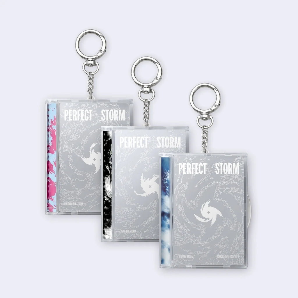 [PRE-ORDER] TOMORROW X TOGETHER - PERFECT STORM [Photocard Case Keyring Ver.] Random