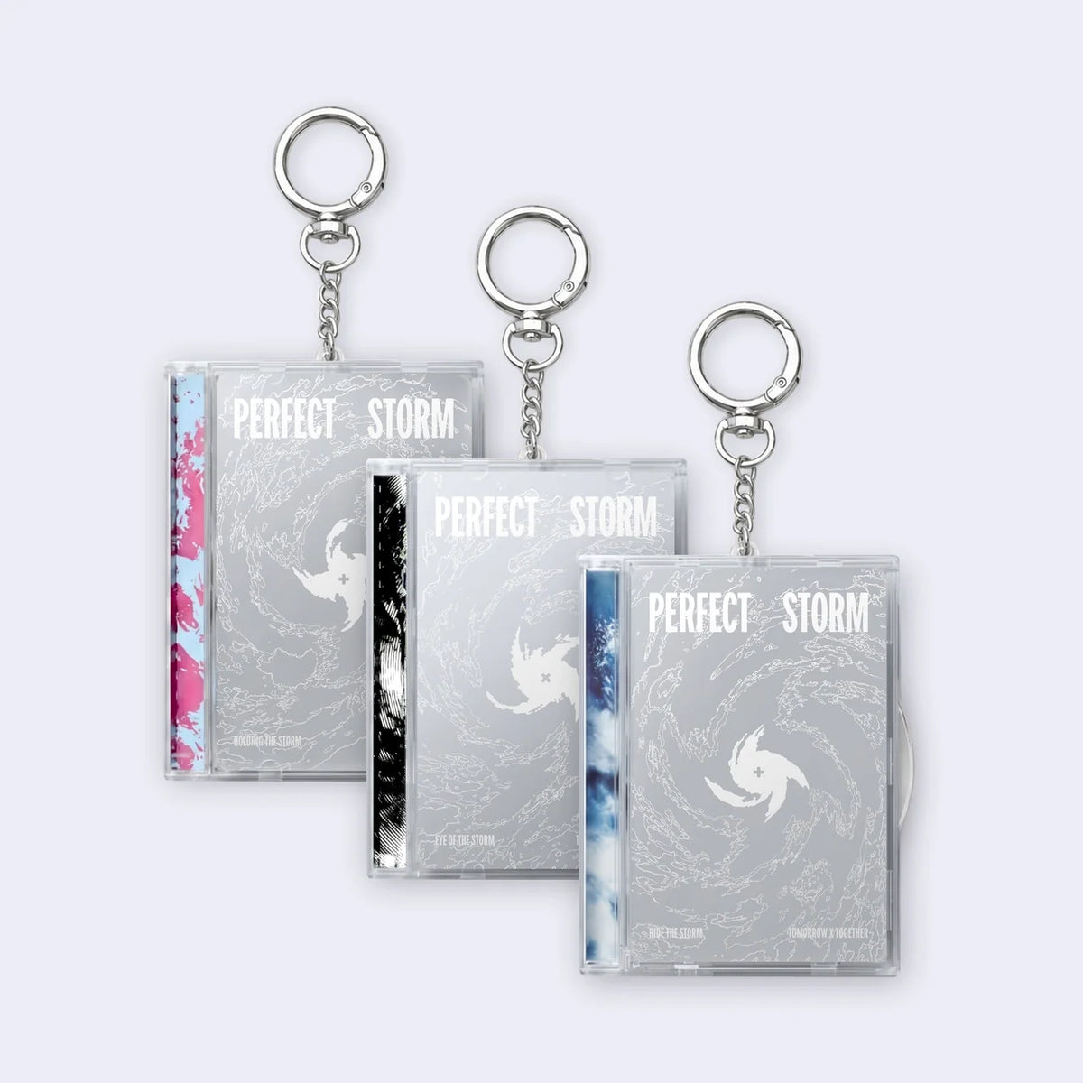 [PRE-ORDER] TOMORROW X TOGETHER - PERFECT STORM [Photocard Case Keyring Ver.] Random