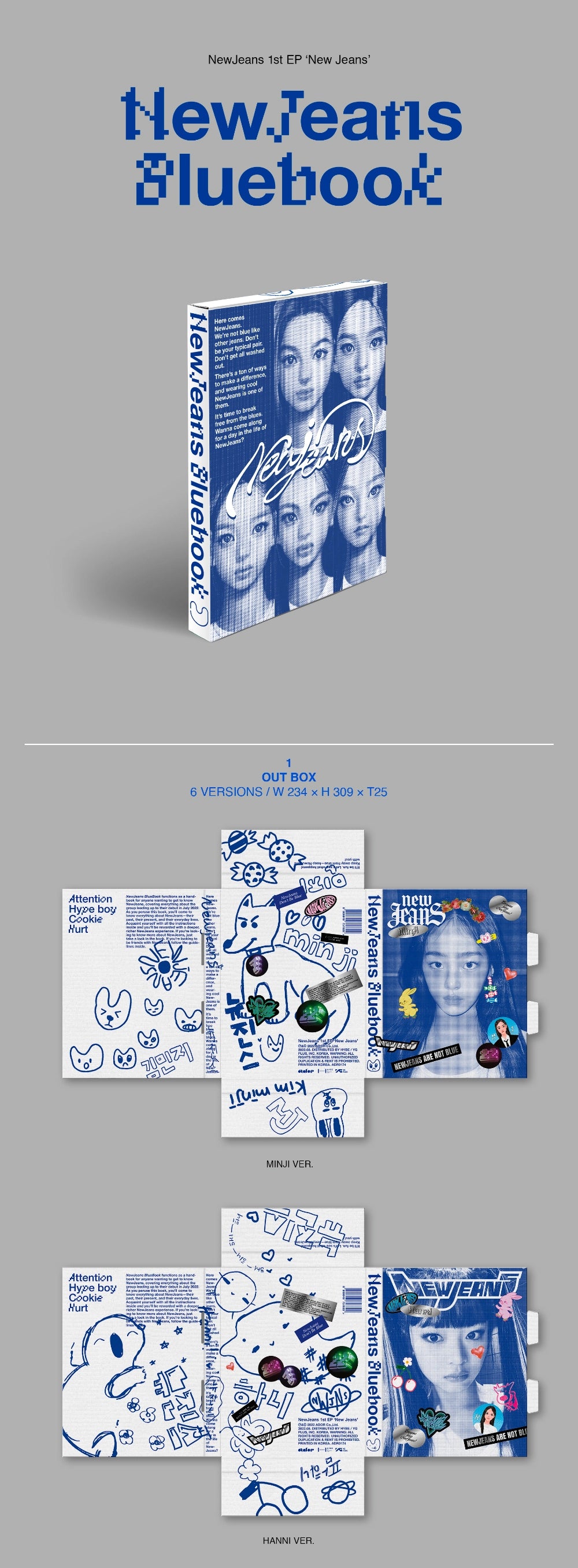 NewJeans - NewJeans Bluebook