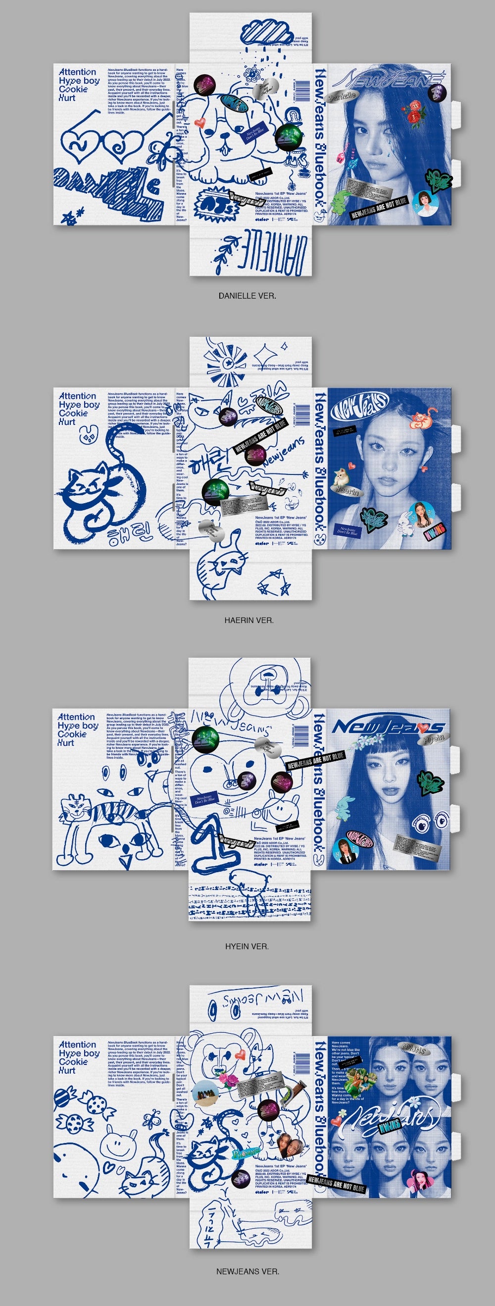 NewJeans - NewJeans Bluebook