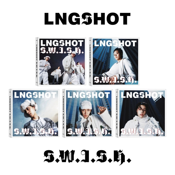 [PRE-ORDER] LNGSHOT - S.W.I.S.H. [Standard Ver.] Apple Music POB